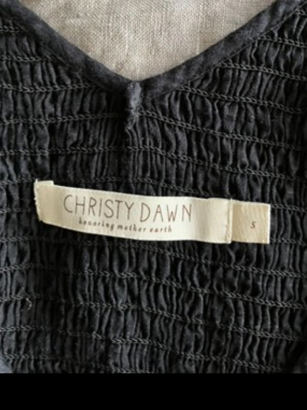 Christy Dawn Brooklyn Maxi Dress in Night Waffle - Small - Picture 10 of 12